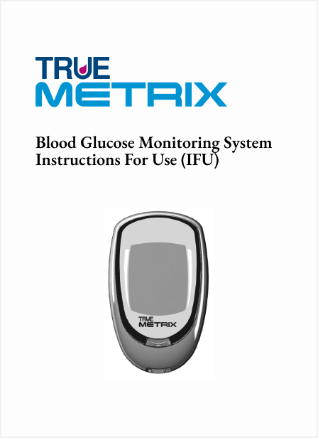 true metrix – Instructions for Use – graphic